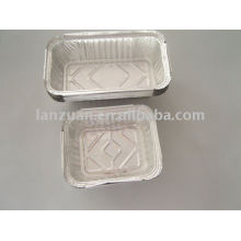 Aluminium foil container for storing food